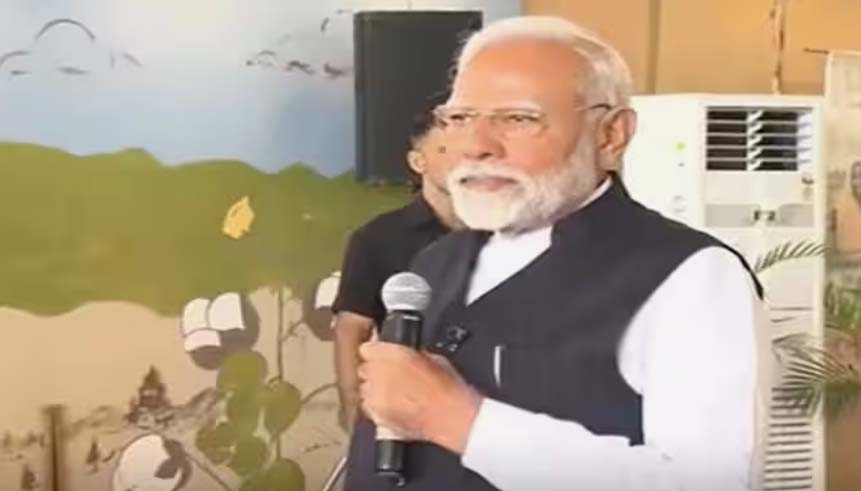 पीएम मोदी लखपति दीदी सम्मेलन में बोले- महिलाओं के खिलाफ अपराध माफी लायक नहीं