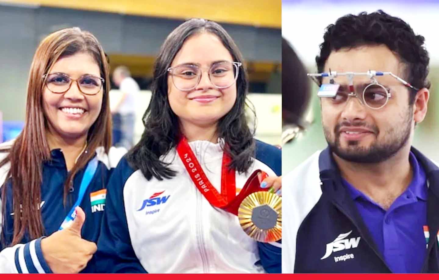 Paris Paralympics : अवनि को गोल्ड, मनीष ने सिल्वर, मोना-प्रीति ने जीता ब्रॉन्ज