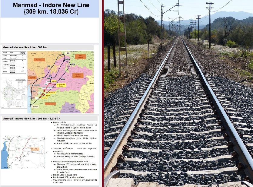 मोदी कैबिनेट ने इंदौर-मुंबई नई रेल लाइन प्रोजेक्ट को दी मंजूरी