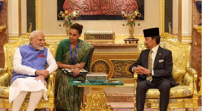 ब्रुनेई के साथ भारत का MOU,चेन्नई के लिए सीधी विमान सेवा