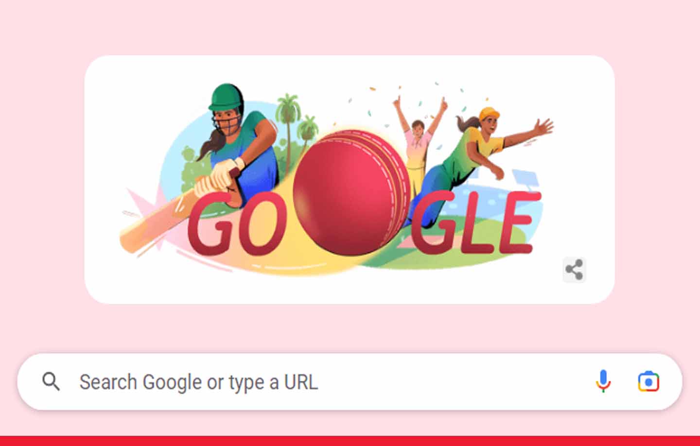 Google Doodle Today: आईसीसी महिला टी20 विश्व कप पर गूगल ने बनाया डूडल