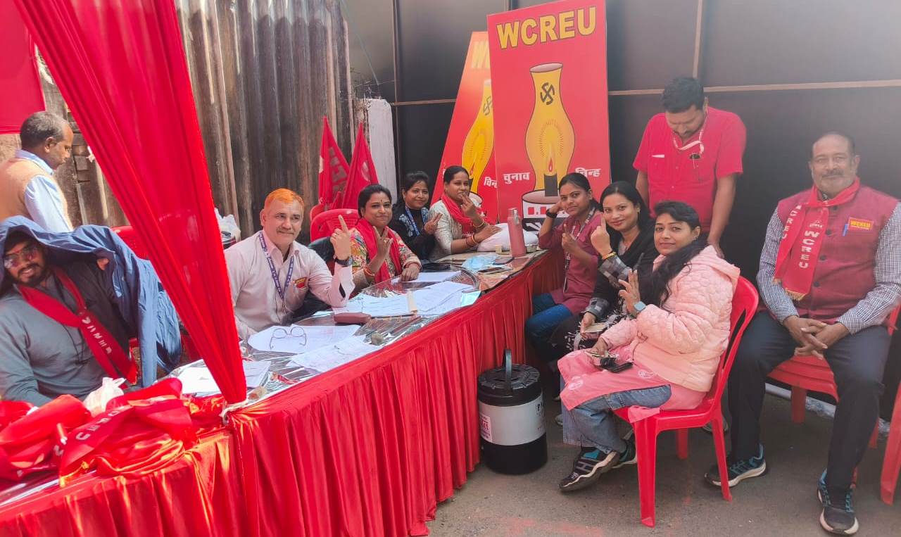 रेलवे मान्यता चुनाव का मतदान: WCR में WCREU के प्रति रेल कर्मचारियों का रहा रुझान, AIGC ने दी अग्रिम बधाई