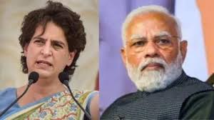 प्रियंका गांधी ने पीएम मोदी को रुपये की गिरती कीमत पर घेरा