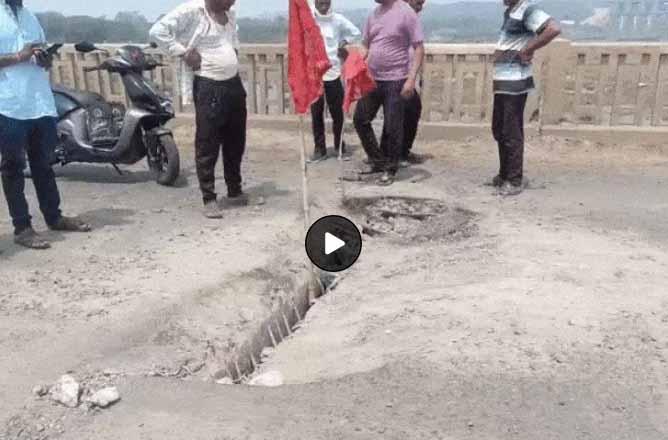 रीवा-शहडोल मार्ग बंद, बाणसागर में सोन नदी पुल का पिलर झुका