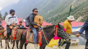 केदारनाथ में हादसा, घोड़े से फिसलकर खाई में गिरा श्रद्धालु, गंभीर हालत में अस्पताल में भर्ती