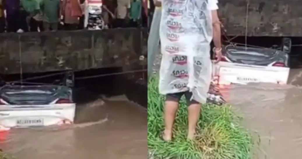 हल्द्वानी में बड़ा हादसा, बारिश के बीच नहर में गिरी कार