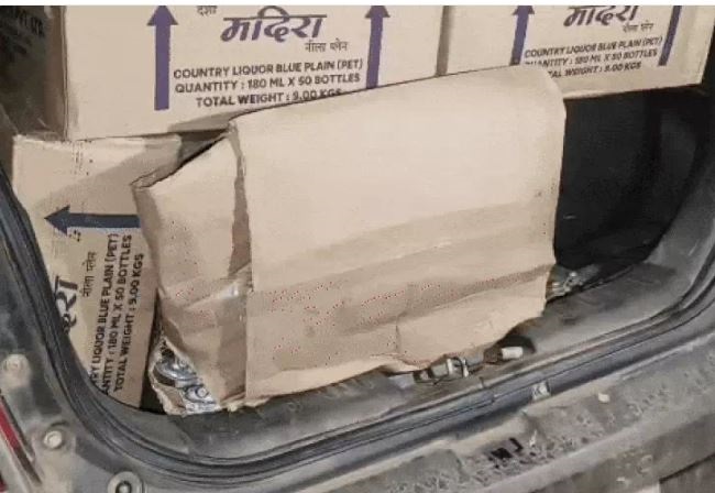 MP: जबलपुर में भाजपा नेता कर था शराब की तस्करी