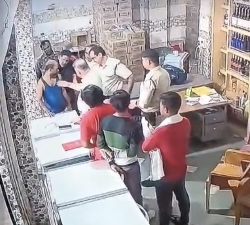 जबलपुर: शराब दुकान में सहा. आबकारी आयुक्त ने कर्मचारियों से मारपीट की, ठेकेदार ने पुलिस में की शिकायत
