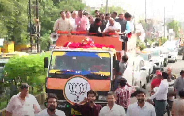 जबलपुर में प्रदेश अध्यक्ष हेमन्त खंडेलवाल का किया भव्य स्वागत