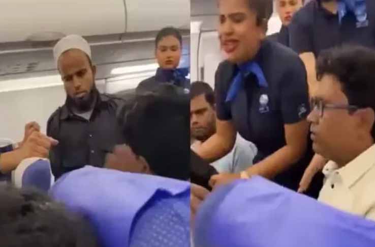 इंडिगो फ्लाइट में भारी बवाल मचा, हवा में यात्री ने दूसरे यात्री को मारा थप्पड़, आरोपी गिरफ्तार