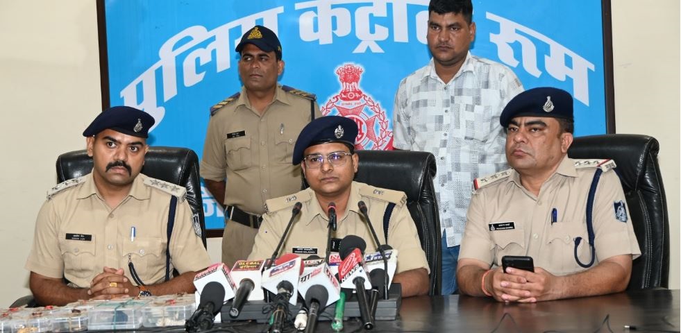 एमपी: जबलपुर में पुलिस के हत्थे चढ़े 5 शातिर नकबजन