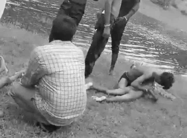 राजस्थान : पोते-पोती को बचाने के लिए दादी तालाब में कूदी, तीनों की मौत, मचा कोहराम