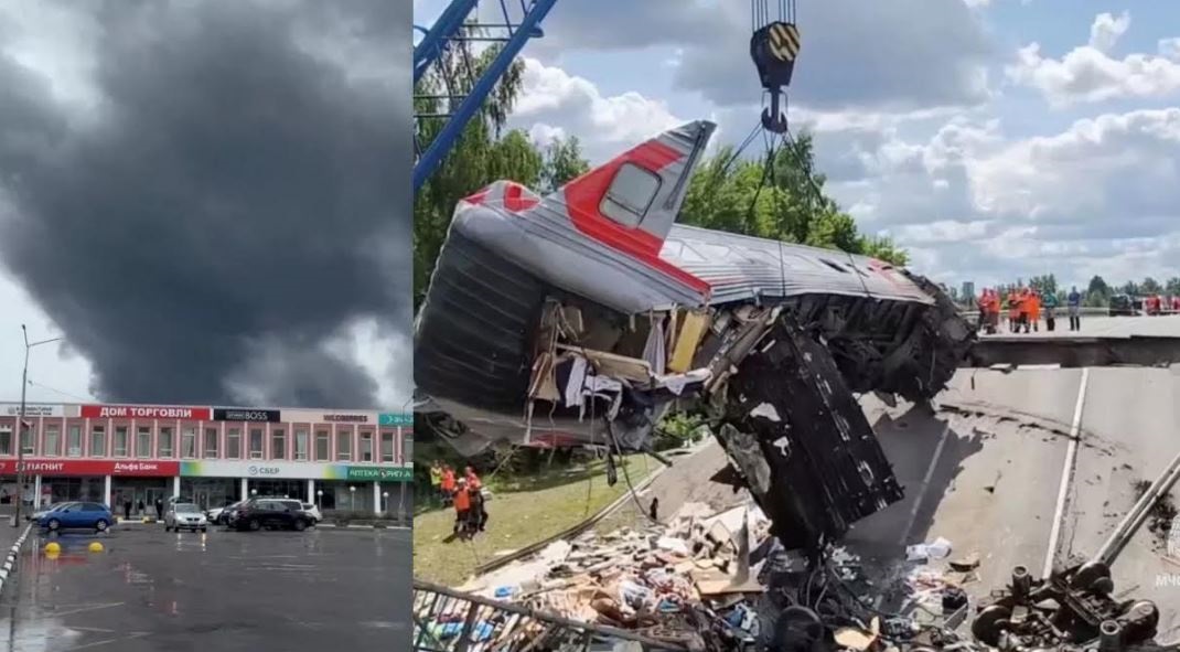 रूस–यूक्रेन संघर्ष की नई तस्वीरें वायरल: ड्रोन हमले की लाइव फुटेज इंटरनेट पर छाई, #UkraineWar फिर टॉप ट्रेंड