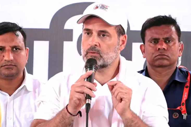 राहुल गांधी बोले, बीजेपी का पार्टनर बन चुका है चुनाव आयोग, बिहार में चोरी नहीं होने देंगे 