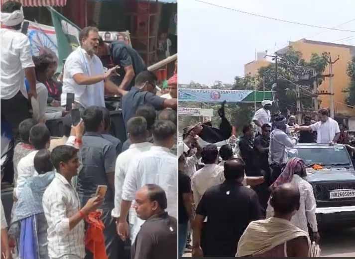 बिहार के भोजपुर में राहुल गांधी ने मुर्दाबाद के नारे लगा रहे भाजपा कार्यकर्ता को दी टॉफी, फिर यह हुआ