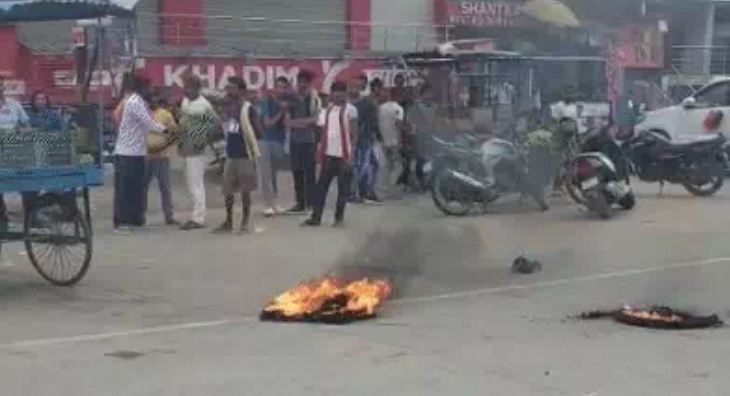 मोदी की मां को गाली देने पर एनडीए का बिहार बंद, 12 जिलों में हाईवे जाम