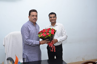 जबलपुर : नगर निगम के नये आयुक्त ने संभाला कार्यभार, कहा- सामूहिक सहयोग और समन्वय से शहर का विकास 