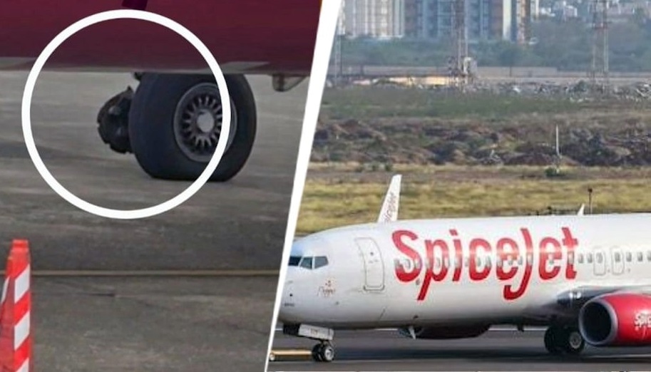 स्पाइसजेट Q400 का पहिया टेकऑफ के समय गिरा, मुंबई एयरपोर्ट पर घोषित हुई फुल इमरजेंसी-सभी 75 यात्री सुरक्षित