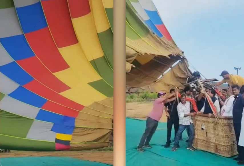एमपी : सीएम डा. यादव के हॉट एयर बैलून में लगी आग, बड़ा हादसा चला, यह है पूरा मामला
