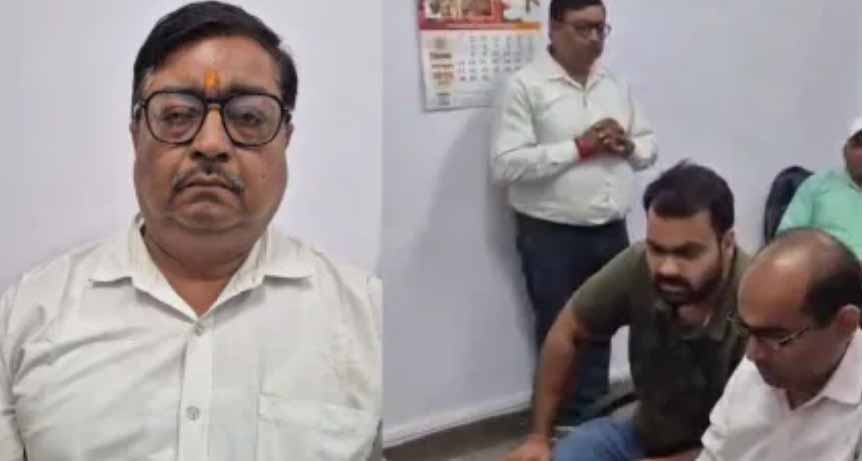 एमपी के सतना में 500 रुपए की रिश्वत लेते तहसीली का बाबू रंगे हाथों पकड़ाया, लोकायुक्त की कार्रवाई