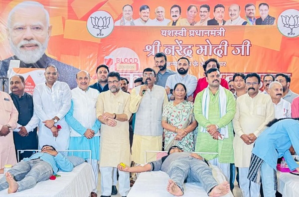 जबलपुर में प्रधानमंत्री नरेन्द्र मोदी  के 75वें जन्मदिवस पर भाजपा ने आयोजित किए विभिन्न कार्यक्रम