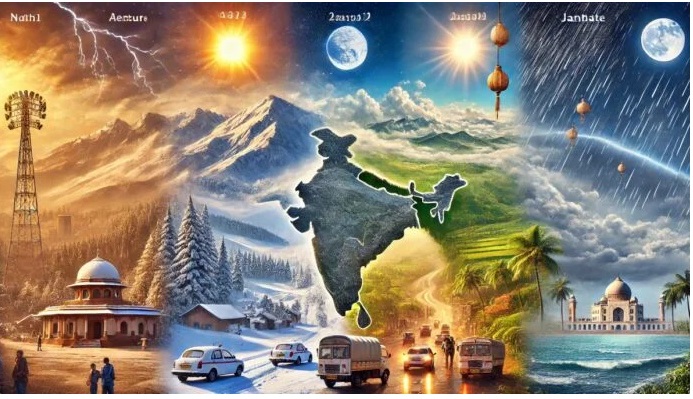 उत्तरी भारत में उमस और गर्मी का कहर, दिल्ली यूपी बिहार और उत्तराखंड में सूखा पड़ा मौसम