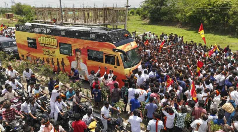 एक्टर विजय की रैली में मची भगदड़ में अब तक 10 बच्चों सहित 38 लोगों की मौत, जांच आयोग गठित