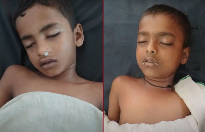 दशहरा में मामा के घर आए दो सगे भाइयों की तालाब में डूबने से मौत