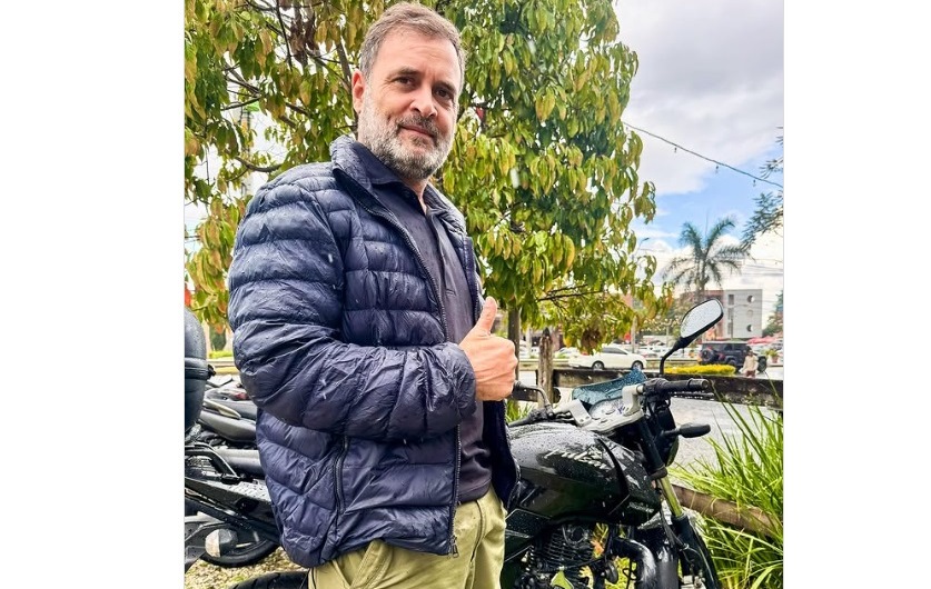 राहुल गांधी का बाइकर लुक: फैशन के जरिए राजनीतिक संदेश और युवा जुड़ाव