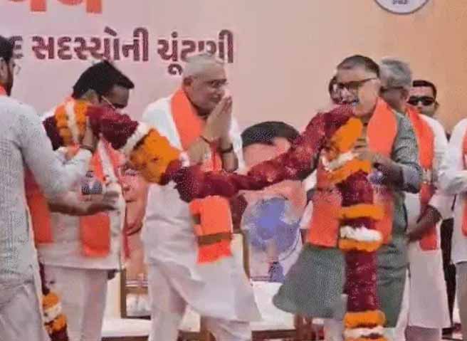 गुजरात भाजपा के नये अध्यक्ष बने जगदीश पांचाल