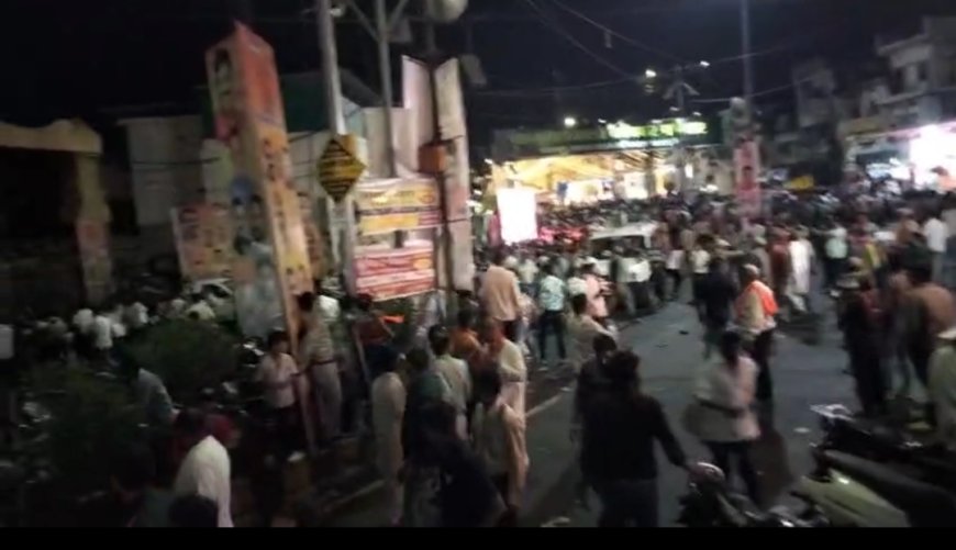 जबलपुर : कांचघर दशहरा चल समारोह में बीजेपी-कांग्रेस समर्थकों में संघर्ष, फायरिंग, भारी बल तैनात