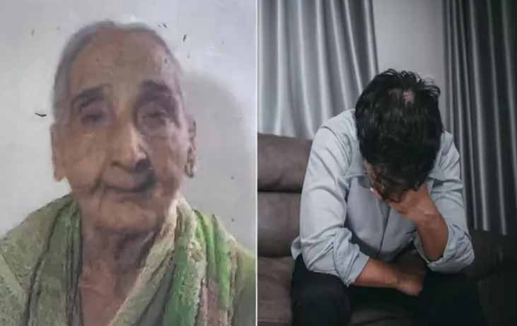 ओएमजी: वृद्ध मां से बेटा हुआ बोर, गला घोंटकर मार डाला, फिर थाने पहुंच कर यह बोला