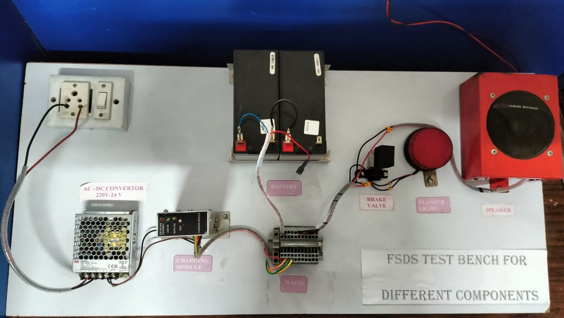 जबलपुर कोचिंग डिपो के जेई ने बनाया फायर स्मोक डिटेक्शन सिस्टम मेंटेनेंस के लिए टेस्ट बेंच
