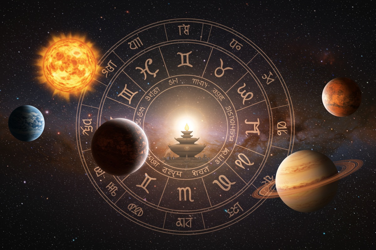 10 अक्टूबर 2025 के अनुसार वैदिक ज्योतिष में ग्रहों की स्थिति और राशियों पर प्रभाव