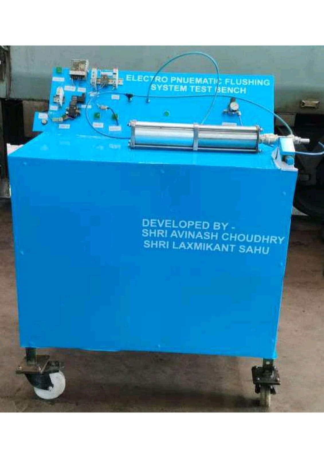 जबलपुर : रेल कोचिंग डिपो के इंजीनियरों का कमाल : न्यूमेटिक फ्लसिंग सिस्टम के लिए बनाई अत्याधुनिक टेस्ट बेंच