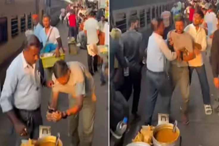 जबलपुर रेलवे स्टेशन पर शर्मनाक घटना, यूपीआई पेमेंट फेल हुआ तो वेंडर ने यात्री को पीटा, समोसे के बदले उतरवा ली घड़ी