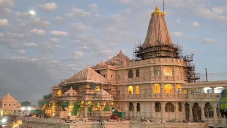 राम मंदिर के 161 फुट ऊंचे शिखर पर लहराएगा 22 फीट का धर्म ध्वज: प्रधानमंत्री करेंगे ध्वजारोहण, पूर्णता की ओर निर्माण