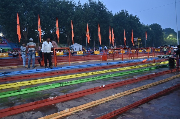 छठ पूजा के लिए निगम प्रशासन ने कसी कमर गौरीघाट सहित 20 से अधिक स्थलों पर सफाई, प्रकाश और सुरक्षा के इंतजाम