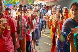 बिहार चुनाव के पहले चरण में 64.6 प्रतिशत रिकॉर्ड मतदान