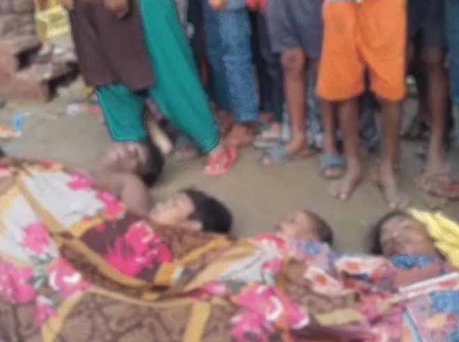 बिहार : पटना में मकान की छत भरभराकर गिरी, गहरी नींद में सो रहे पति-पत्नी, 3 बच्चों की दबने से मौत