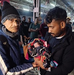 पाटलीपुत्र सुपरफास्ट ट्रे्न में गूंजी किलकारी, मुस्लिम परिवार ने बेटी का नाम रखा पाटलि