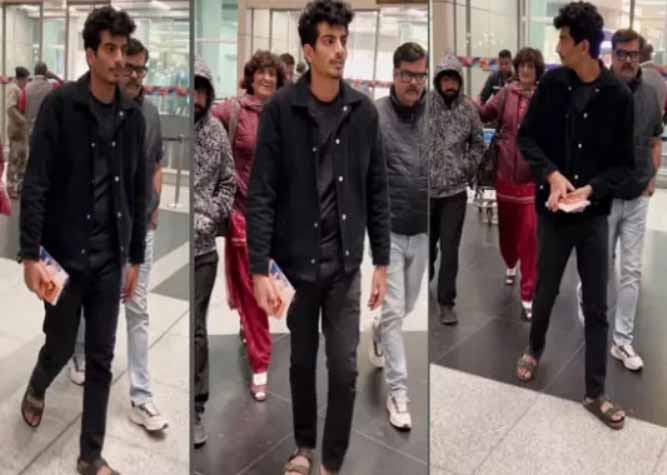 क्रिकेटर स्मृति मंधाना से शादी टलने के बाद पहली बार नजर आए पलाश मुच्छल, मीडिया से चुराई नजरें