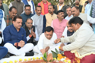 जबलपुर: डिप्टी सीएम व जिले के प्रभारी मंत्री देवड़ा ने गोराबाजार थाना के नए भवन का किया भूमिपूजन