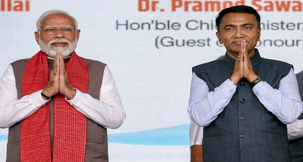 गोवा जिला पंचायत चुनाव में भाजपा की प्रचंड जीत, पीएम मोदी बोले गोवा सुशासन और प्रगतिशील राजनीति के साथ मजबूती से खड़ा