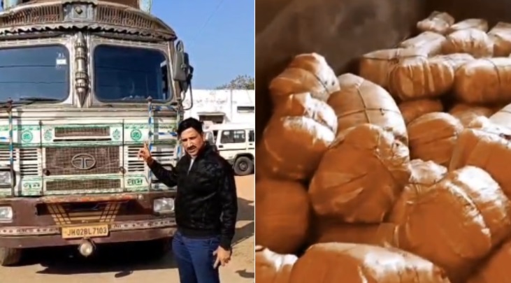 नए साल के जश्न से पहले जबलपुर एसटीएफ की बड़ी स्ट्राइक जंगल के रास्ते लाया जा रहा एक करोड़ 80 लाख का गांजा जब्त