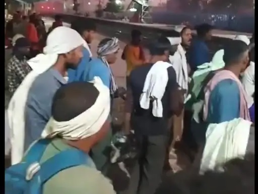 एमपी : चंदिया रेलवे स्टेशन पर मालगाड़ी का डिब्बा अचानक लुढ़का, 3 मजदूर घायल