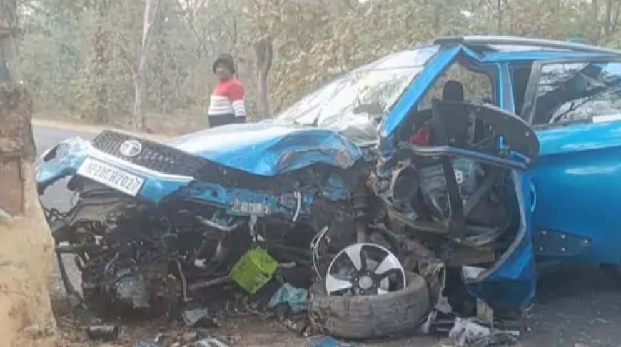 जबलपुर का परिवार रहली मार्ग में हादसे का शिकार, पाठक दंपत्ति की मौत, 1 गंभीर