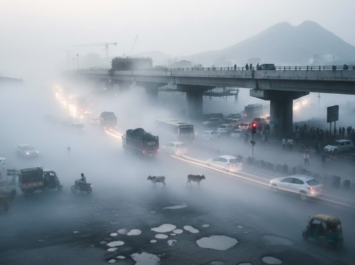 जबलपुर की सड़कों पर रेंगती जिंदगी ट्रैफिक तनाव ने रेडिट पर छेड़ी संस्कारधानी के बिगड़े यातायात की महाजंग