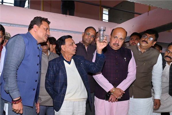 उपमुख्यमंत्री देवड़ा ने रमनगरा वॉटर प्लांट की स्वच्छता को सराहा, जबलपुर के जल प्रबंधन को प्रदेश के लिए बताया मिसाल