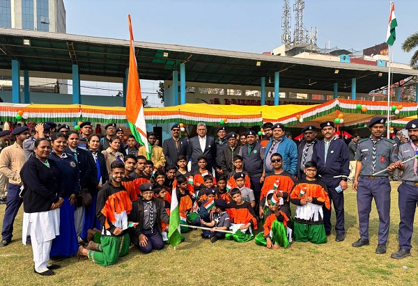 जबलपुर: रेलवे स्काउट कार्यालय में राष्ट्रीय ध्वजारोहण, शानदार रंगारंग कार्यक्रम की प्रस्तुति ने मनमोहा